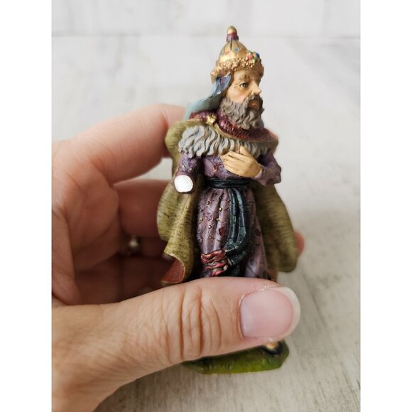 Dept 56 Nativity Wiseman set AS IS gifts Xmas decor religious - Picture 11 of 13